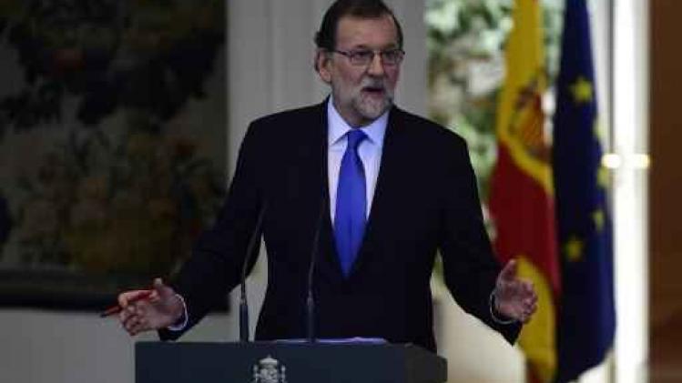 Rajoy is duidelijk: geen onafhankelijkheidsreferendum voor Catalonië