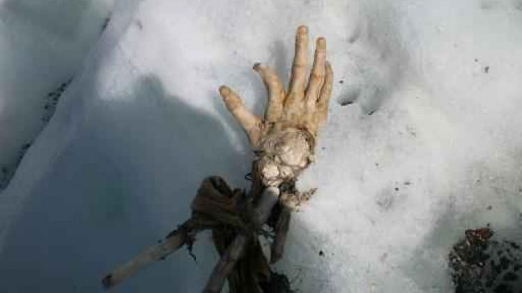 Lichaamsdelen op gletsjer in het Mont Blancmassief gevonden