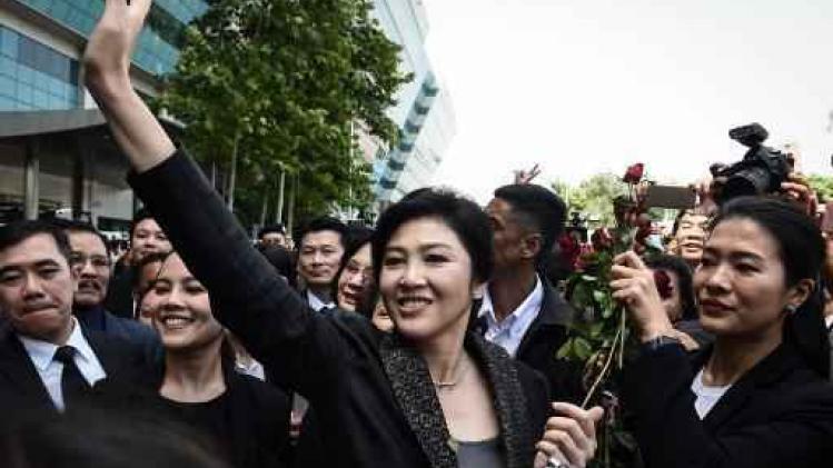 Thaise ex-premier riskeert tien jaar cel voor corruptie in "gepolitiseerd proces"