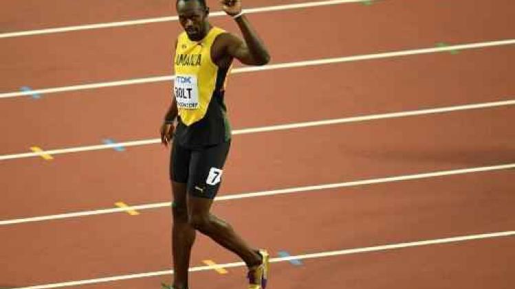 WK atletiek - Usain Bolt probleemloos naar halve finales 100 meter