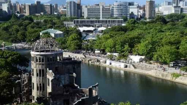 Japan herdenkt atoombom op Hiroshima