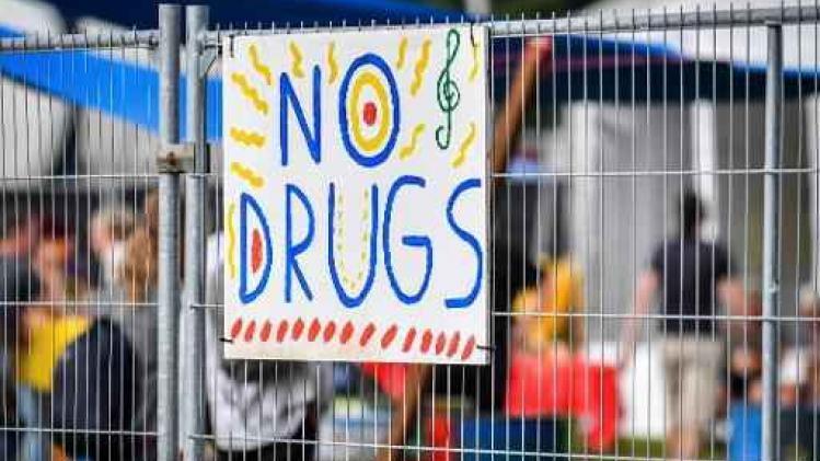 Ruim 220 druggebruikers en twee dealers betrapt op Reggae Geel