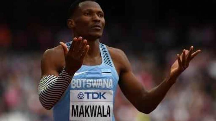 WK atletiek - Isaac Makwala mag van IAAF toch deelnemen aan 200m
