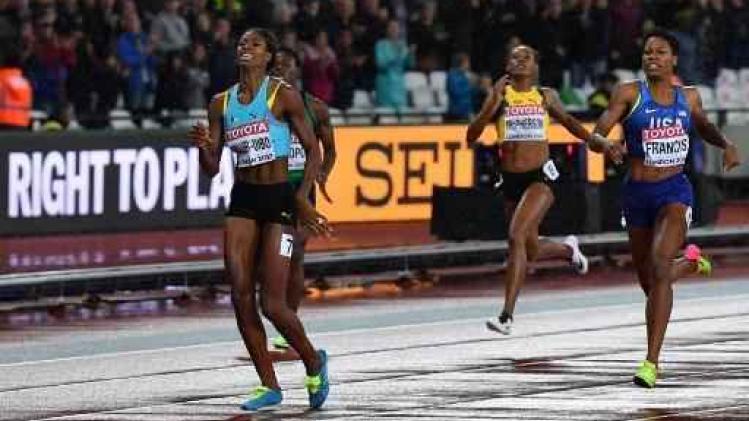 WK atletiek - Amerikaanse Phyllis Francis loopt snelste baanronde