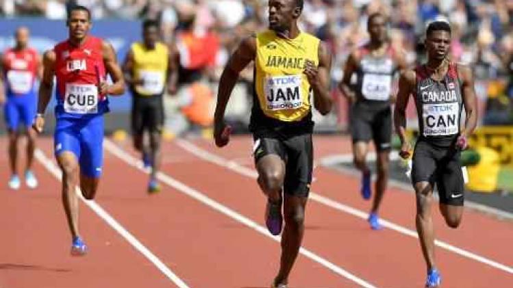 Usain Bolt mag zich opmaken voor ultiem optreden in finale 4x100 meter