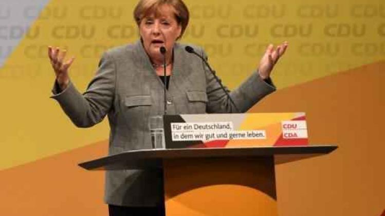 Merkel belooft elke Duitser een job tegen 2025