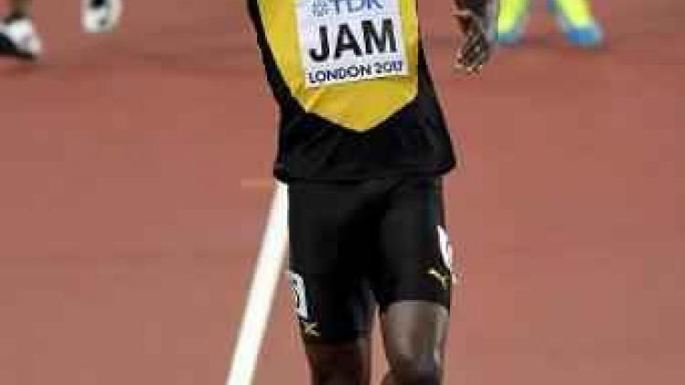 WK atletiek - Usain Bolt neemt afscheid met blessure