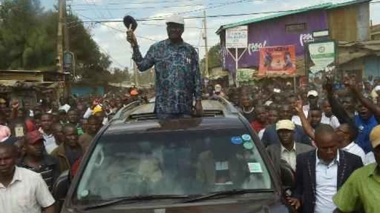 Keniaanse oppositieleider Odinga roept op tot "dag van rouw"