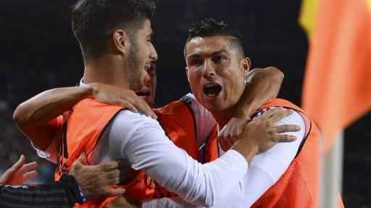 Invaller Ronaldo helpt Real aan zege in heenmatch Spaanse Super Cup