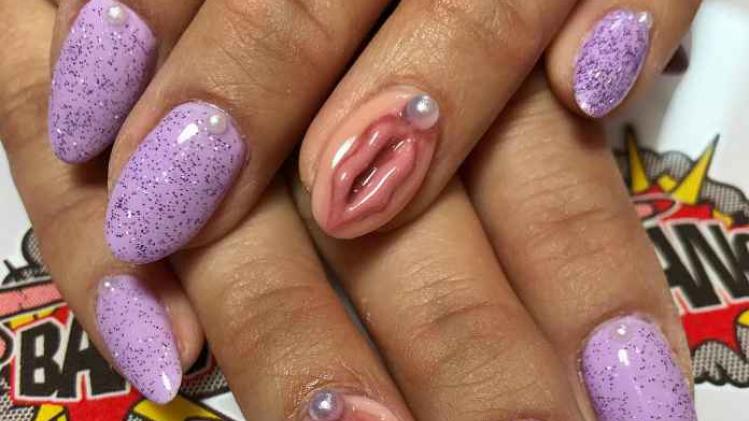 Nieuwe, vreemde trend: vagina's op je nagels