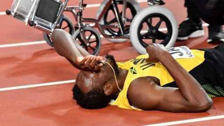 WK atletiek - Usain Bolt liep spierscheur op in Londen