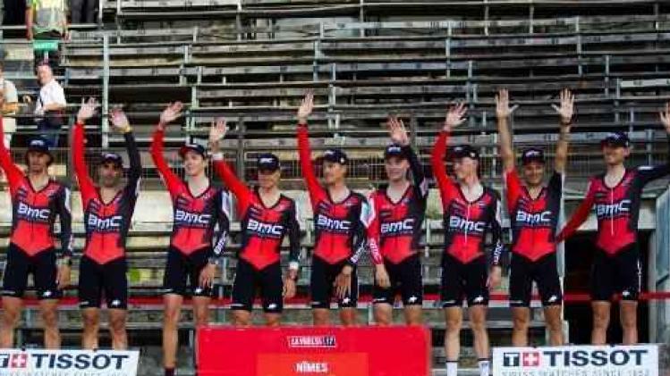 Vuelta - BMC heerst in ploegentijdrit
