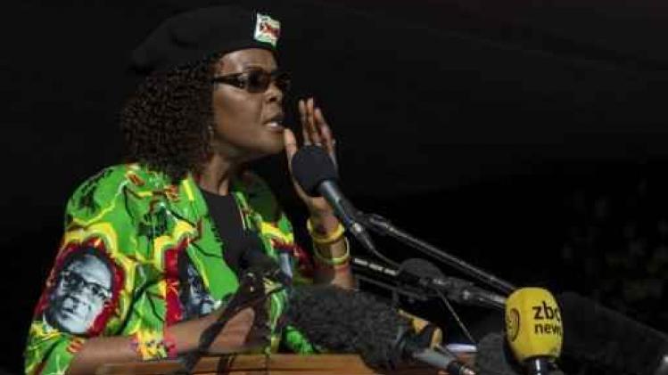 Grace Mugabe terug in Zimbabwe na rel in Zuid-Afrika