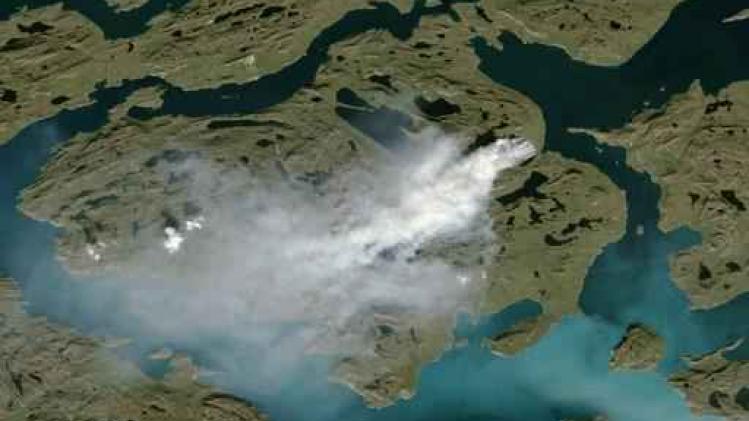 Ook bosbranden op Groenland