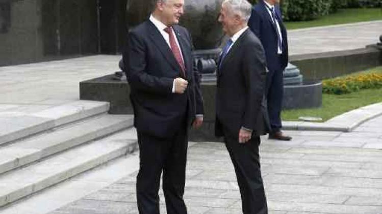 Mattis en Porosjenko halen naar Rusland uit op Oekraïense onafhankelijkheidsdag