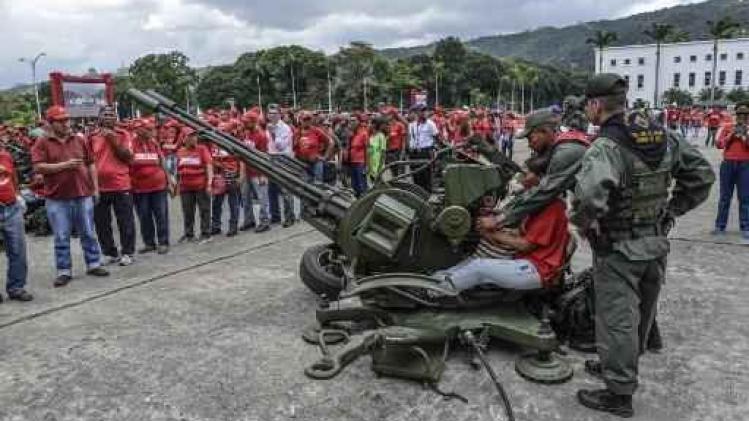 Crisis Venezuela - Venezuela houdt militaire oefeningen na bedreigingen van VS