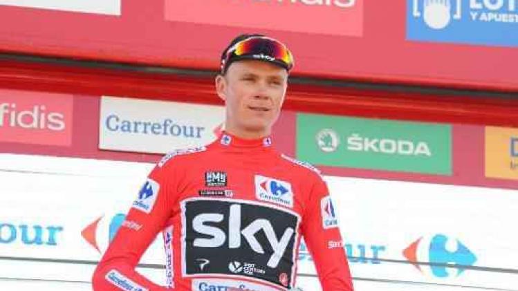 Vuelta - Chris Froome verstevigt leidersplaats met ritzege