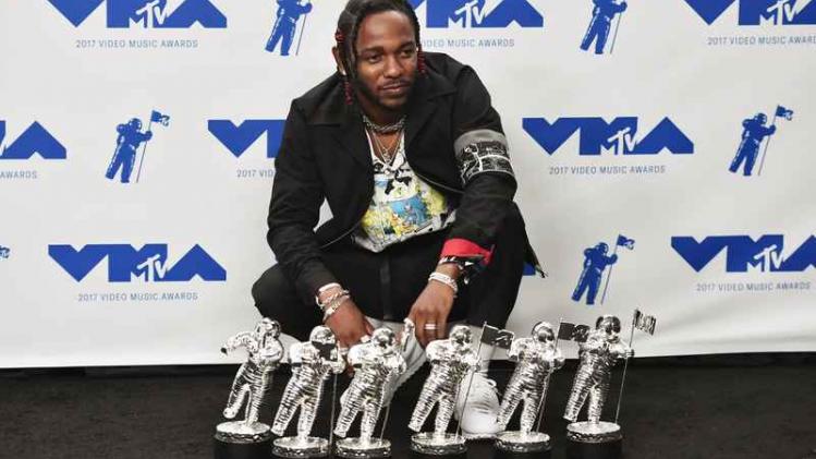 Kendrick Lamar is grote slokop bij MTV Video Music Awards