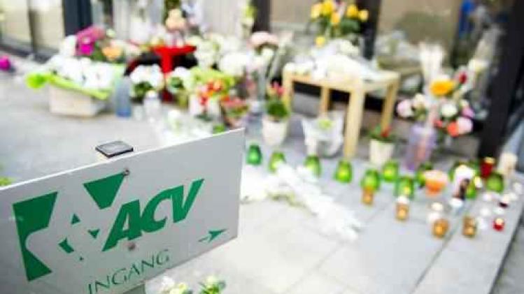 ACV-personeel herdenkt neergeschoten bediende in Diest