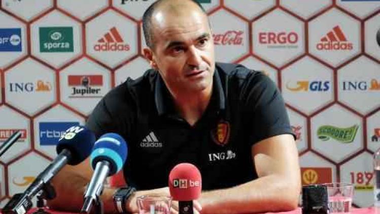 Roberto Martinez zal elftal niet door elkaar gooien voor wedstrijd tegen Gibraltar