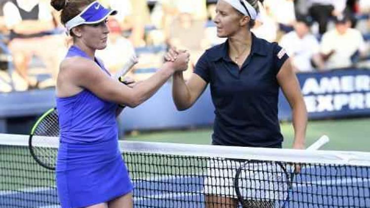 US Open - Kirsten Flipkens stuurt Madison Brengle wandelen in twee sets