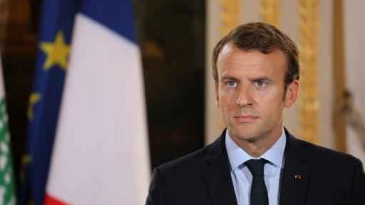 Macron roept internationale gemeenschap op "met de grootste kordaatheid" te reageren op nucleaire test Noord-Korea