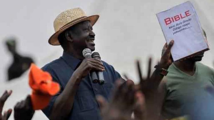 Presidentsverkiezingen Kenia - Uitdager Odinga stelt voorwaarden aan deelname heruitgave verkiezingen