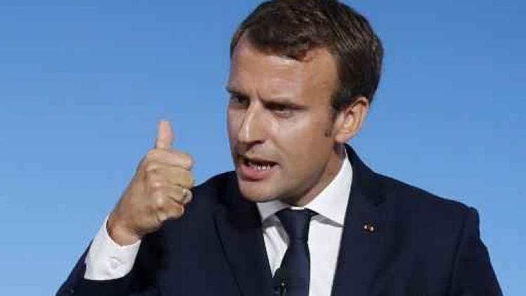 Macron pleit voor pan-Europese zetels in EU-parlement