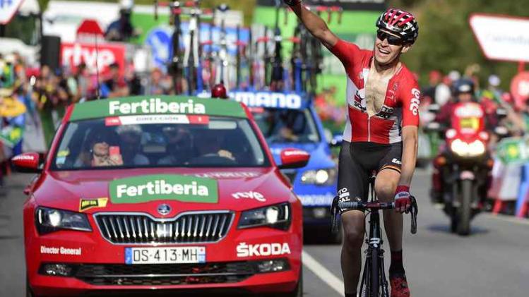 Armée klautert naar straffe ritzege in Vuelta