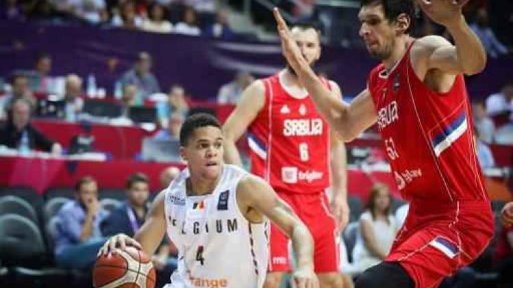 EK basket - België krijgt basketballes van Servië
