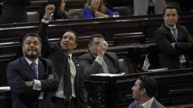 Guatemalteeks parlement behoedt president van strafzaak