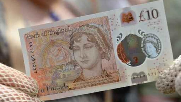 Bank of England brengt nieuw biljet van 10 pond in omloop