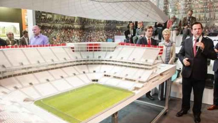 Eurostadion - UEFA-delegatie houdt in Brussel topoverleg met betrokken partijen