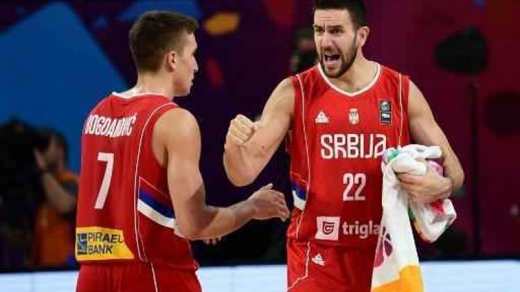EK basket - Slovenië ontmoet Servië in finale