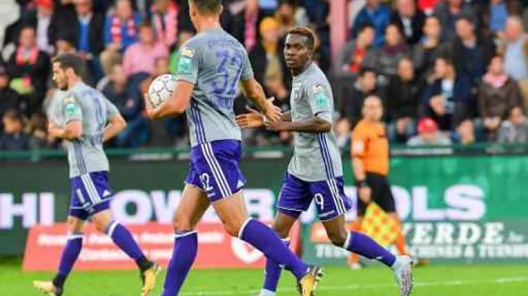 Jupiler Pro League - Anderlecht geraakt niet voorbij Kortrijk