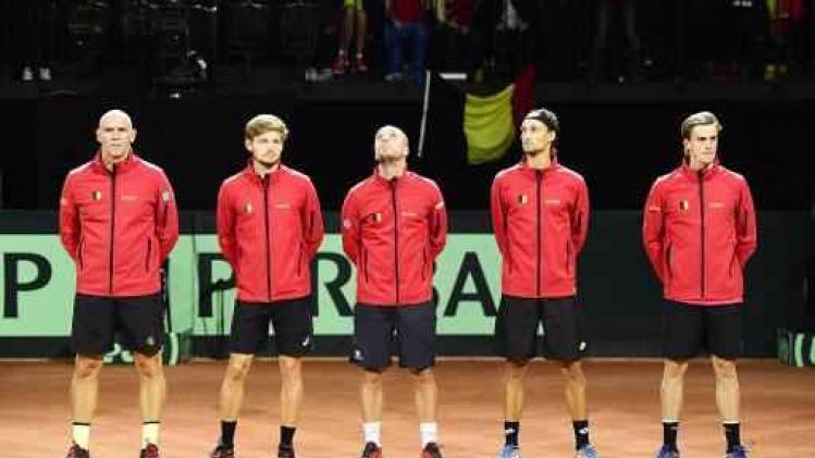 Davis Cup - België begint met mes op de keel aan derde en laatste dag
