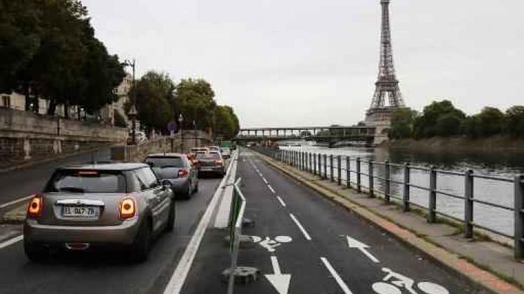 Slechts 546 km file in Parijse regio: een record