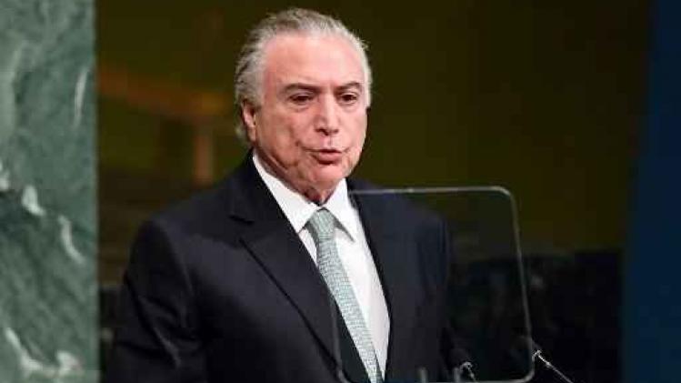 Braziliaans hooggerechtshof wijst beroep van Temer af
