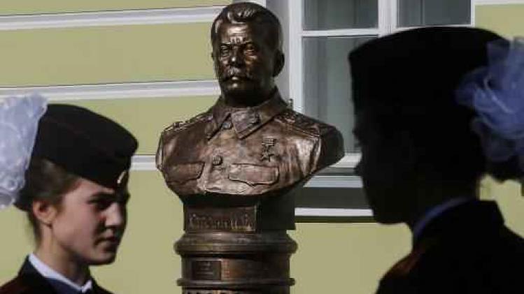 Stalin-buste officieel ingehuldigd in Moskou