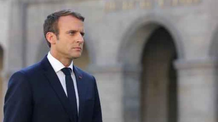 Macron merkt "vooruitgang" op in toespraak van May