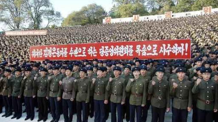 Meer dan 100.000 Noord-Koreanen manifesteren in Pyongyang tegen VS