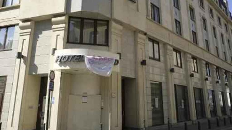 Krakers blijven in Brussels Hotel Astrid ondanks ontruimingsbevel