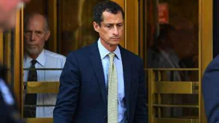 Anthony Weiner krijgt 21 maanden cel wegens sexting met minderjarige