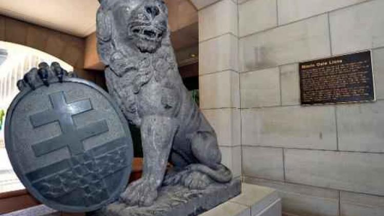 Australië schenkt Ieper replica's van iconische leeuwen