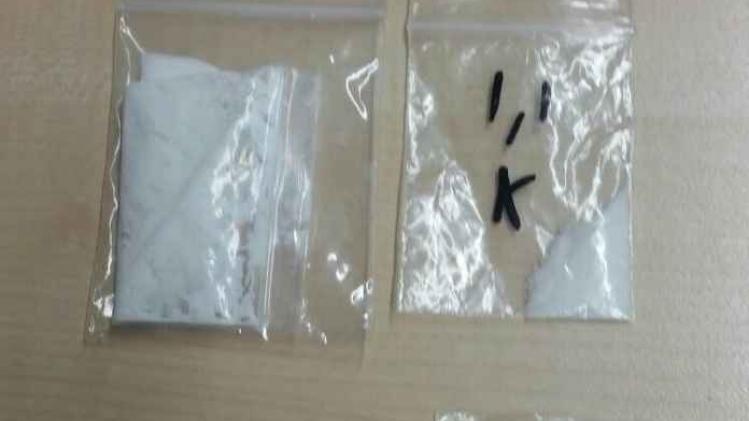 Politie vindt drugs in auto met de tekst "I love ketamine"
