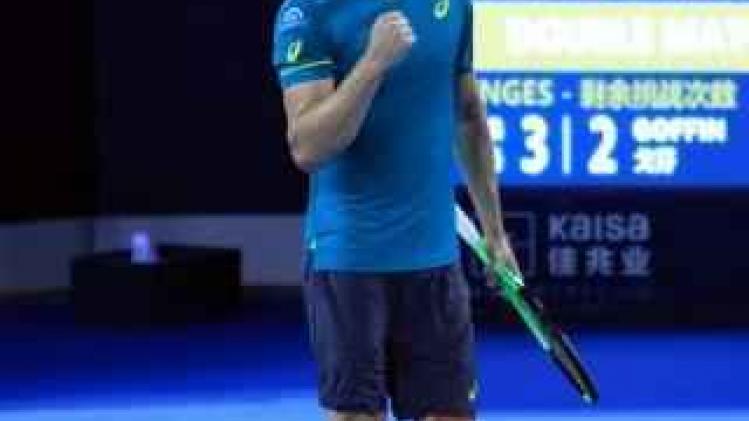 ATP Shenzhen - David Goffin heeft derde ATP-winst beet