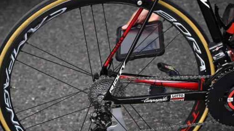Motor gevonden in fiets bij amateurkoers in Frankrijk