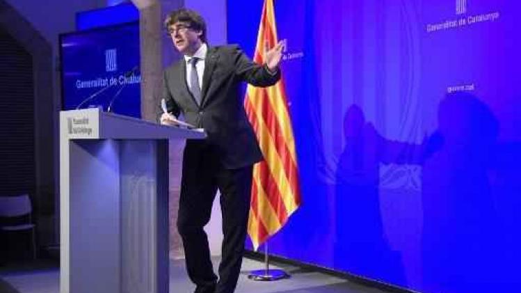 Catalonië zal onafhankelijkheid uitroepen aan "einde van de week of begin volgende week"