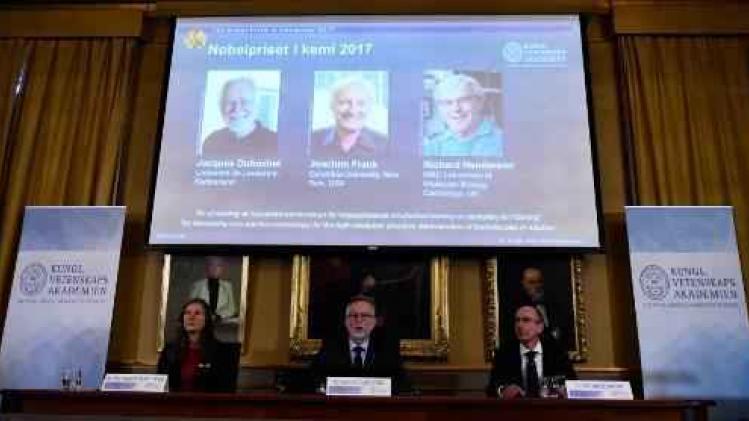 Nobelprijs Scheikunde voor Jacques Dubochet