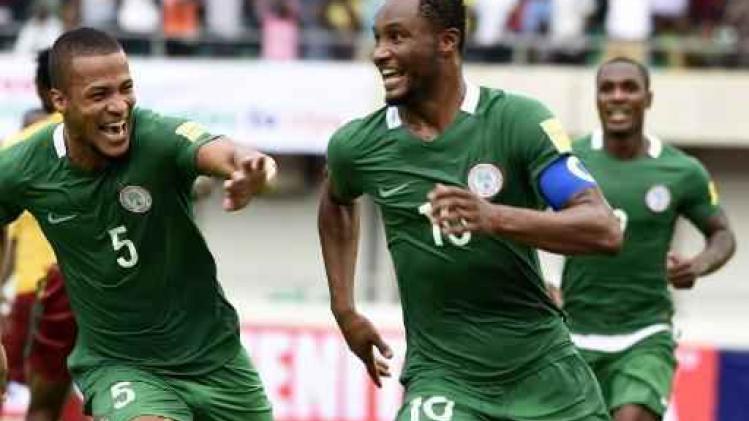 Kwal. WK 2018 - Nigeria mag ticket naar Rusland boeken